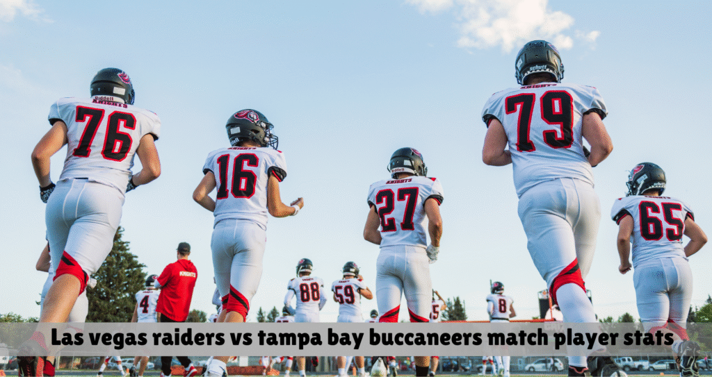 las vegas raiders vs tampa bay buccaneers match player stats