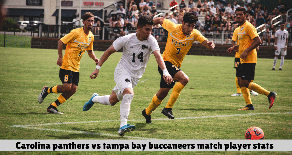 carolina panthers vs tampa bay buccaneers match player stats