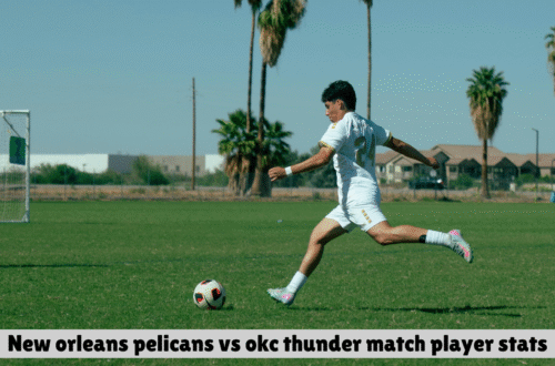 new orleans pelicans vs okc thunder match player stats